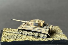 Dragon Models 1:144 Can.Do WWII German Tiger & Panzer III Auf. H Command Tanks