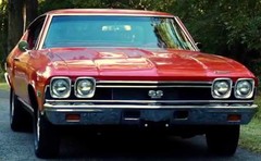 Chevrolet Chevy Chevelle Custom Built Metal Model 1 24 Race Car Promo 55 57 18