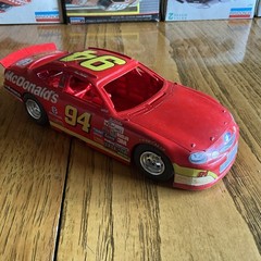 Built Model Car, 1998 Revell Stock Car STARTED, INCOMPLETE, MODIFIED