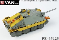 1/35 German Jagdpanzer 38(t) Hetzer Early Ver.Full PE Set+Resin for Takom 2170