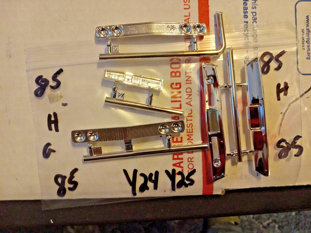 Nice Chrome Bumpers Front Parts For Your Junk Yard PACKAGE # 85 nice bumpers