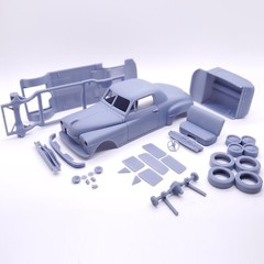1949 Plymouth Business Coupe – 1:25 Scale Resin Kit Classic Diecast Vehicle Car