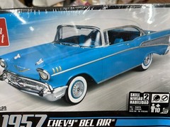 AMT 638 1957 Chevy Bel Air Hardtop 1/25 KIT McM Fs