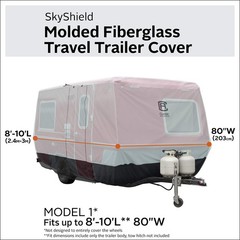 Classic Accessories Rv Skyshield Molded Fiberglass Travel Trailer Cover Fits 8
