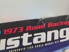 AMT Original Art Series Warren Tope 1973 Road Racing Mustang 1:25 Kit AMT896/12