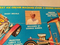 RARE ORIGINAL 1/25 MPC George Barris ICE CREAM TRUCK 269-200 FACTORY SEALED 60s