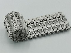 R Model 35001M 1/35 Scale Metal Track For WWII German Tiger Tank Early type