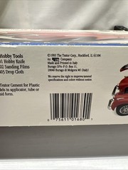Vintage 1993 TESTORS Burago JAGUAR XK 120 Roadster Metal Body 1:24 Model Kit 168