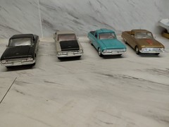 Model Junkyard/parts Plastic ,Nice Custom Race Car Lot Of 4 Ford Rancharo/pickup