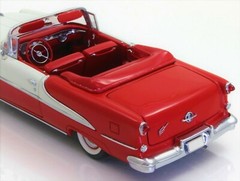OLDSMOBILE Olds Race Car1950Classic1 24Rocket 88Hot Rod Custom Built Metal Model