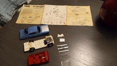 Rare Original MPC 1967 DODGE CHARGER 1-3702 .. Released 1974 .. 1/25 Scale