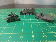 1/72 1/87 ? Army Tank Trucks Built Model WW II German Hanomag Bren Gun SD KFZ