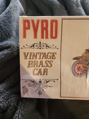 SEALED VINTAGE NOS PYRO VINTAGE BRASS CAR 1967, 1915 FORD PIE WAGON MODEL KIT