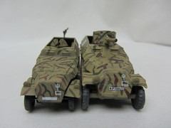 Roskopf 1/100 Scale and 1/87 Scale 3D Printed SdKfz 251 Halftracks U Pick