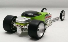Dragster Drag Racing Chopped Custom Built Metal Concept Hot Rod Model Race Car
