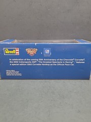 Revell 1:25 86th Indy 500 Pace Car 2002 Chevrolet Corvette PROMO 2003 Corvette