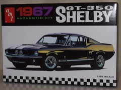 AMT 1967 SHELBY GT-350 800M/12 ⭐PARTS⭐ RUBBER TIRE PACKAGE 1:25