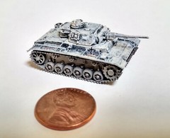 Takara 1/144 World Tank Museum 7. German Panzer III Ausf. J In winter co. (#118)