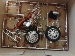 Vintage Revell model Kit Yamaha Enduro Motorcycle DT-parts 1970’s