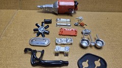 1969 Chevy Camaro Z/28 ENGINE PARTS MISSING BIG 1/12 Scale Monogram Model Kit