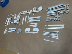 Fender SKIRTS Kustom 1950’s 60’s Custom Chopped HUGE LOT Parts Model 1/25 Scale