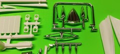 AMT 59 1959 Chrysler Imperial 1/25 HUGE Custom Show Car Parts Lot Fins