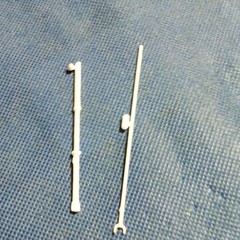 🌟 Body Prop & Pivot Rods 1970 Maverick 1:25 Scale 1000s Model Car Parts 4 Sale