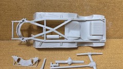 1950 Ford Convertible COMPLETE CHASSIS 1:25 Scale AMT NEW Model PARTS