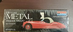 Monogram 6103 Jaguar XK120 Metal Body Model Kit 1/24 New Sealed