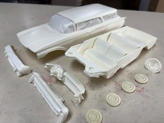 Vics Resins 1960 Mercury wagon 1/25 resin body