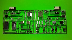 Mack DM800 Heavy Duty 1/25 chrome fuel tank Bulldog emblem mirrors rig tractor