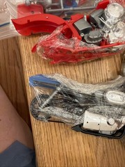Vintage Model Motorcycle Parts Lot Misc