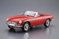 AOSHIMA The Model Car No.101 BLMC G/HM4 MG-B MK-2 1968 1/24 Plastic Model Kit