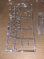 Vintage Junkyard Lot Of Plastic Model Car Chrome Parts And Pieces (Lot Jy444)