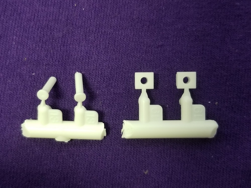 1960 Chevy Nomad Station Wagon FRONT AXLE PINS & RETAINERS for AMT 1:25 Model 60