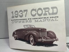 1/12 AMT 370700 1937 CORD SUPERCHARGE 812 CONVERTIBLE MAROON PARTIALLY BUILT KIT