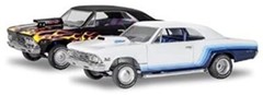 TOY plastic model kit America Level 1/24 66 Malibu SS 2’N1 14520 car