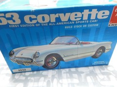 1953 Corvette 1/25 scale AMT / Ertl kit # 6552