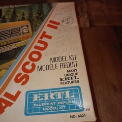 Vintage ERTL 1976 International Scout II No. 8021 Please Read 1/25th Scale