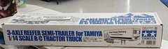 Tamiya 1/14 3 axis reefer semi trailer car truck for trailer Collectables 17+