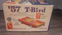 AMT Model car kit ’57 T bird 3 in 1 kit in original box unassembled Z159