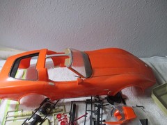 DEFECTIVE Monogram 1978 Corvette 1/8 Model Kit PARTS ONLY READ 2603