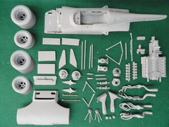 Ferrari B2 312 F1 South Africa Resin Model Kit 1/12