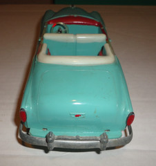 Vintage 1950 Chevrolet Convertible Sea Foam Green Dealer Promo Car Bank