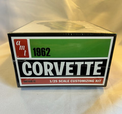AMT Chevrolet 1962 Corvette 1 of 3 way Build Model Kit NEW in FACTORY SEALED BOX