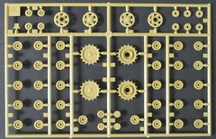 Tamiya 1/35th Scale Carro Armato M13/40 – Parts Tree A from Kit No. 35296