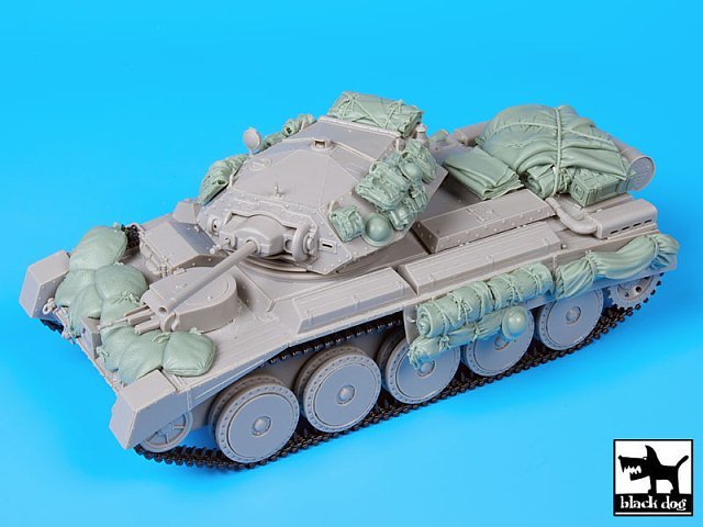 Black Dog 1/35 British Crusader Mk.I Tank Stowage & Accessories (Italeri) T35090