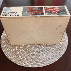Gabriel Hubley Die-Cast Metal Kit 1914 Model T Chemical Hose Truck Firetruck