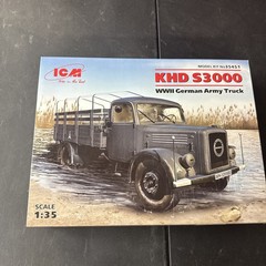 KHD S3000, WWII German Army Truck (Plastic Model Kit)1/35 ICM 35451