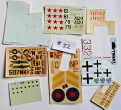 *Pick One* Vintage 1:24/25 Scale Auto Racing Model Kit Decal Sheet *Pick One*